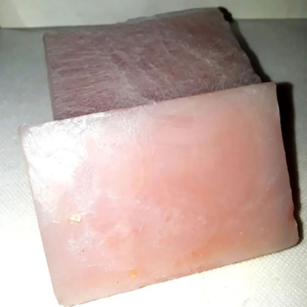 HAND crafted  new  Pink Gardina organic soap bar